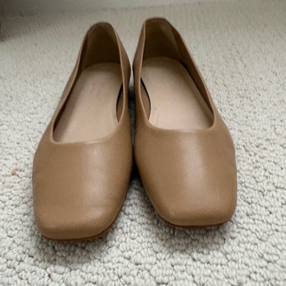 Everlane The 90s Square Toe Ballet Flat Tan | Women’s Size 8 - Picture 5 of 9